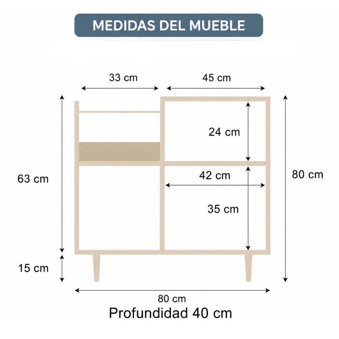 PORTA DISCOS Y VINILOS - Imagen 2